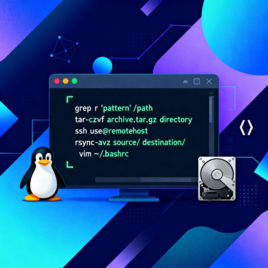 Les commandes linux avancées - Image mise en avant
